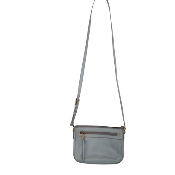 Fossil Handbags - Fossil Women's Crossbody Bag Leather Vintage Blue Small